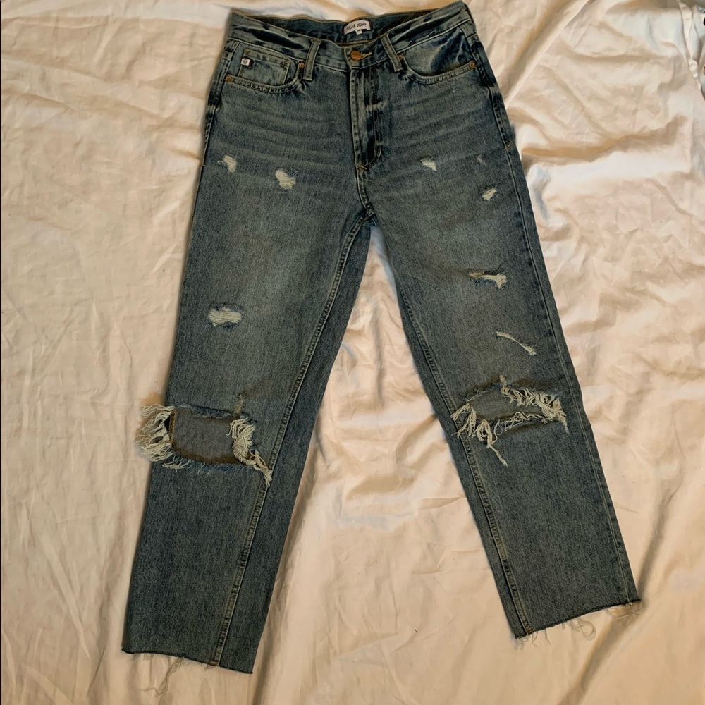 Dear John | Ripped Mom Jeans | Size 26